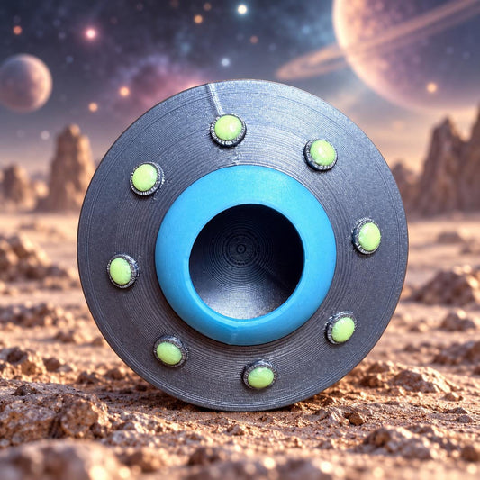 UFO Hide | Jumping Spider Enclosure Decor